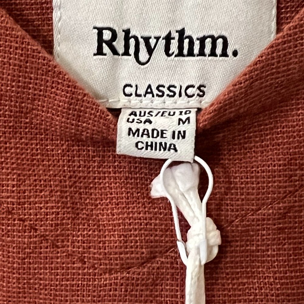 Rhythm Rust Mini Dress - Picture 4 of 10